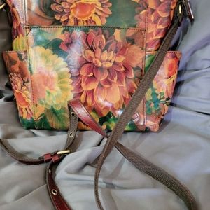 Patricia Nash Leather Aveley Tote